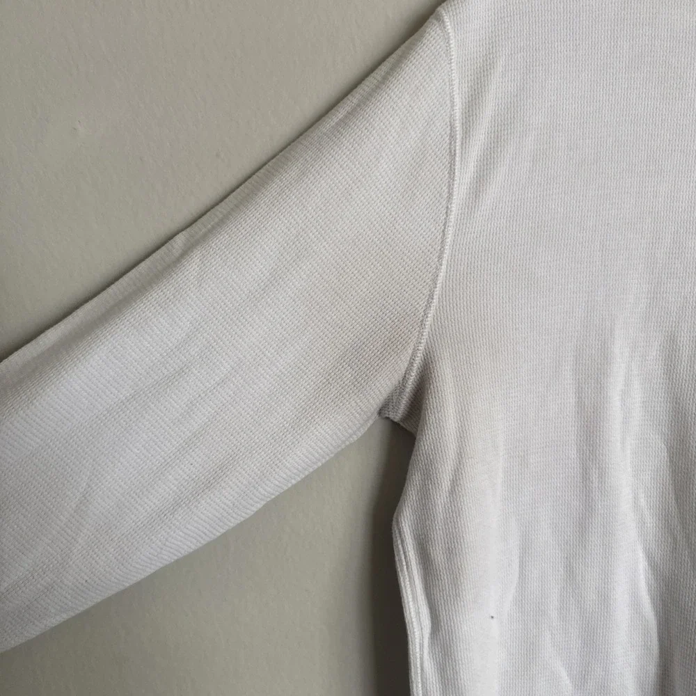 Polo Ralph Lauren Thermal Sweatshirt‎  Long Sleeve Sweater Mens Size XL STAINED